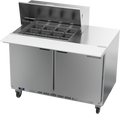 Beverage Air SPE48HC-12M Refrigerated Counter, Mega Top Sandwich / Salad Unit