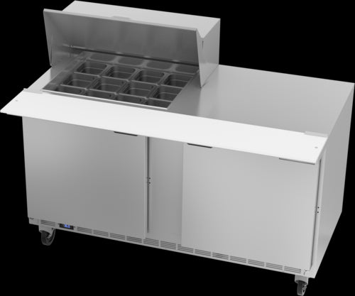 Beverage Air SPE60HC-12M Refrigerated Counter, Mega Top Sandwich / Salad Unit