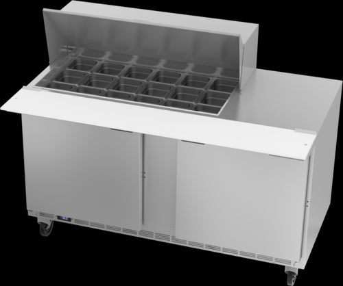 Beverage Air SPE60HC-18M Refrigerated Counter, Mega Top Sandwich / Salad Unit