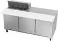 Beverage Air SPE72HC-08C Refrigerated Counter, Sandwich / Salad Unit