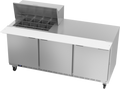 Beverage Air SPE72HC-12M Refrigerated Counter, Mega Top Sandwich / Salad Unit