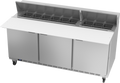 Beverage Air SPE72HC-18C Refrigerated Counter, Sandwich / Salad Unit