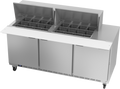 Beverage Air SPE72HC-24M Refrigerated Counter, Mega Top Sandwich / Salad Unit