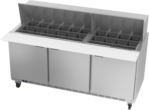 Beverage Air SPE72HC-30M Refrigerated Counter, Mega Top Sandwich / Salad Unit