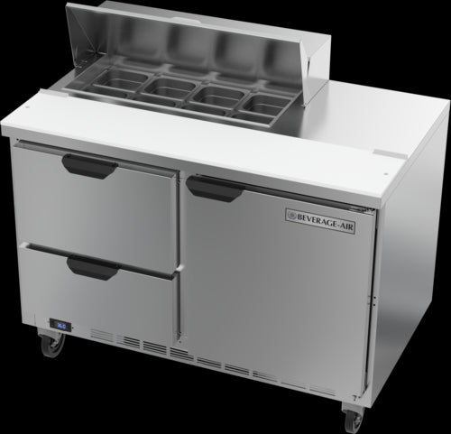 Beverage Air SPED48HC-08-2 Refrigerated Counter, Sandwich / Salad Unit