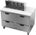 Beverage Air SPED48HC-08-4 Refrigerated Counter, Sandwich / Salad Unit
