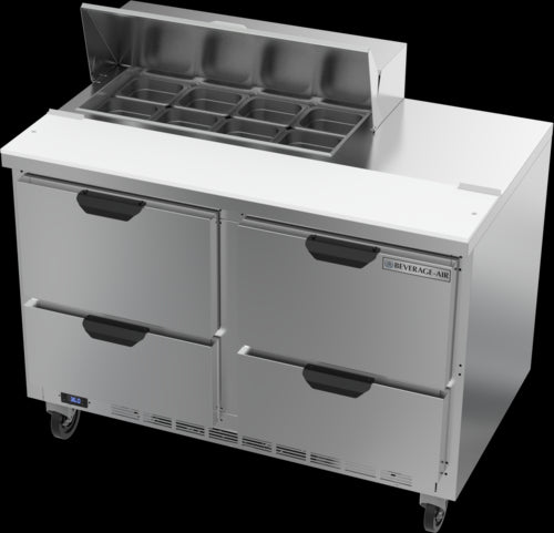 Beverage Air SPED48HC-08-4 Refrigerated Counter, Sandwich / Salad Unit
