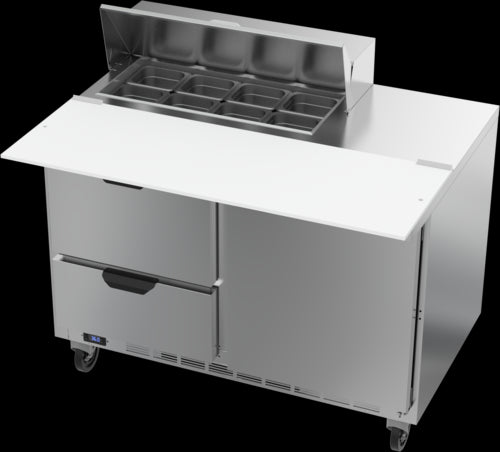 Beverage Air SPED48HC-08C-2 Refrigerated Counter, Sandwich / Salad Unit