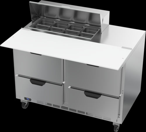 Beverage Air SPED48HC-08C-4 Refrigerated Counter, Sandwich / Salad Unit