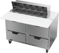 Beverage Air SPED48HC-10C-4 Refrigerated Counter, Sandwich / Salad Unit
