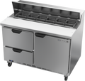 Beverage Air SPED48HC-12-2 Refrigerated Counter, Sandwich / Salad Unit