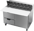 Beverage Air SPED48HC-12C-2 Refrigerated Counter, Sandwich / Salad Unit