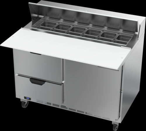 Beverage Air SPED48HC-12C-2 Refrigerated Counter, Sandwich / Salad Unit