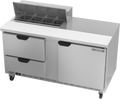 Beverage Air SPED60HC-08-2 Refrigerated Counter, Sandwich / Salad Unit