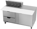 Beverage Air SPED60HC-08C-2 Refrigerated Counter, Sandwich / Salad Unit