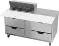 Beverage Air SPED60HC-08C-4 Refrigerated Counter, Sandwich / Salad Unit