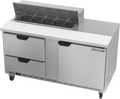 Beverage Air SPED60HC-10-2 Refrigerated Counter, Sandwich / Salad Unit