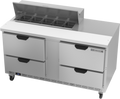 Beverage Air SPED60HC-10-4 Refrigerated Counter, Sandwich / Salad Unit