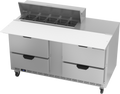 Beverage Air SPED60HC-10C-4 Refrigerated Counter, Sandwich / Salad Unit