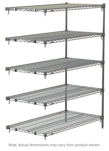 Metro 5AA537C Shelving Unit, Wire