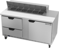 Beverage Air SPED60HC-12-2 Refrigerated Counter, Sandwich / Salad Unit