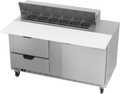 Beverage Air SPED60HC-12C-2 Refrigerated Counter, Sandwich / Salad Unit
