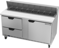 Beverage Air SPED60HC-16-2 Refrigerated Counter, Sandwich / Salad Unit