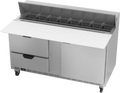 Beverage Air SPED60HC-16C-2 Refrigerated Counter, Sandwich / Salad Unit