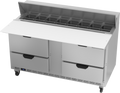 Beverage Air SPED60HC-16C-4 Refrigerated Counter, Sandwich / Salad Unit