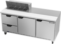Beverage Air SPED72HC-08-2 Refrigerated Counter, Sandwich / Salad Unit