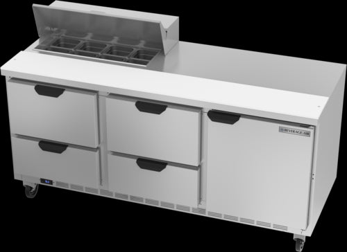 Beverage Air SPED72HC-08-4 Refrigerated Counter, Sandwich / Salad Unit