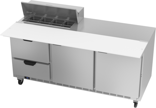 Beverage Air SPED72HC-08C-2 Refrigerated Counter, Sandwich / Salad Unit