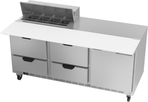 Beverage Air SPED72HC-08C-4 Refrigerated Counter, Sandwich / Salad Unit