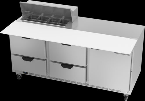 Beverage Air SPED72HC-08C-4 Refrigerated Counter, Sandwich / Salad Unit