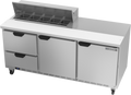 Beverage Air SPED72HC-10-2 Refrigerated Counter, Sandwich / Salad Unit