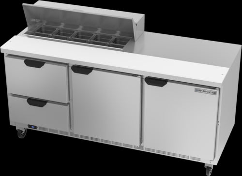 Beverage Air SPED72HC-10-2 Refrigerated Counter, Sandwich / Salad Unit