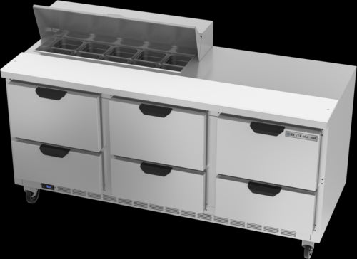 Beverage Air SPED72HC-10-6 Refrigerated Counter, Sandwich / Salad Unit