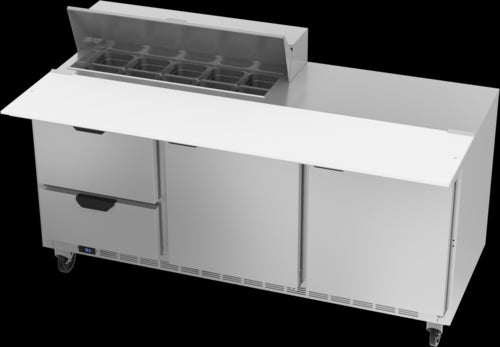 Beverage Air SPED72HC-10C-2 Refrigerated Counter, Sandwich / Salad Unit