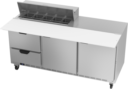 Beverage Air SPED72HC-10C-2 Refrigerated Counter, Sandwich / Salad Unit