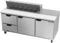 Beverage Air SPED72HC-12-2 Refrigerated Counter, Sandwich / Salad Unit