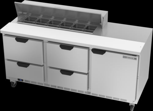 Beverage Air SPED72HC-12-4 Refrigerated Counter, Sandwich / Salad Unit