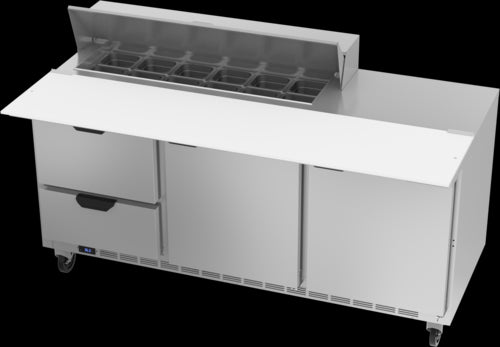 Beverage Air SPED72HC-12C-2 Refrigerated Counter, Sandwich / Salad Unit