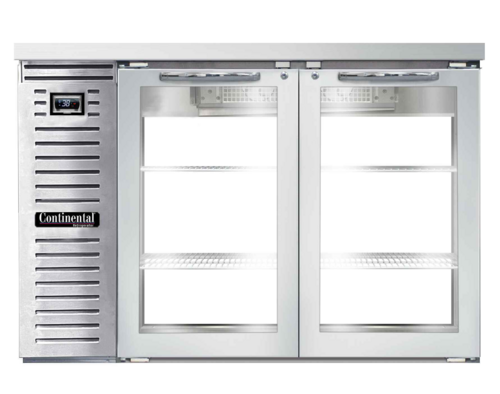Continental BB50NSSGDPT Back Bar Cabinet, Refrigerated, Pass-Thru