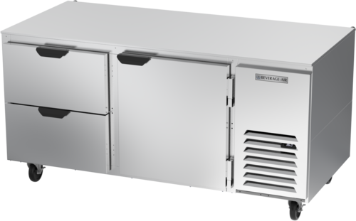 Beverage Air UCRD67AHC-2 Refrigerator, Undercounter, Reach-In