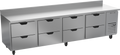Beverage Air WTRD119AHC-8 Refrigerated Counter, Work Top