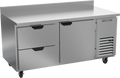 Beverage Air WTRD67AHC-2 Refrigerated Counter, Work Top