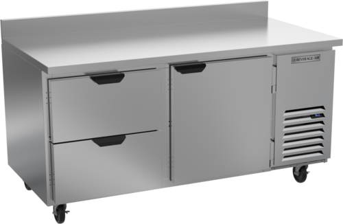 Beverage Air WTRD67AHC-2 Refrigerated Counter, Work Top