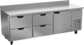 Beverage Air WTRD93AHC-4 Refrigerated Counter, Work Top