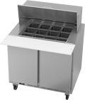 Beverage Air SPE36HC-12M Refrigerated Counter, Mega Top Sandwich / Salad Unit