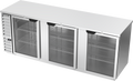 Beverage Air BB94HC-1-FG-S Back Bar Cabinet, Refrigerated